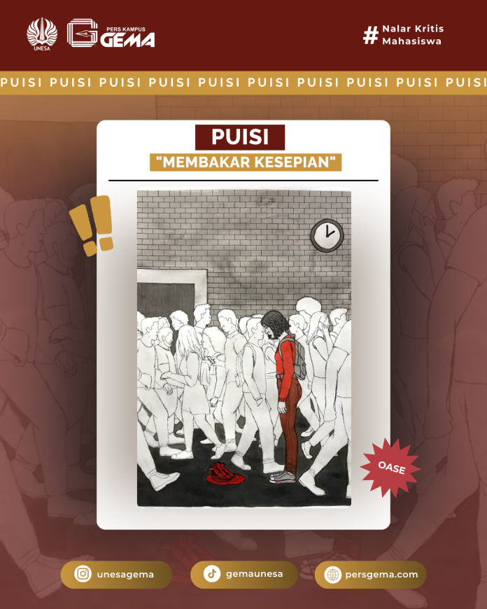 OASE PUISI MEMBAKAR KESEPIAN