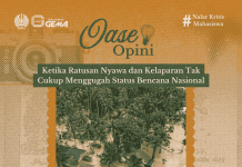 Ketika Ratusan Nyawa dan Kelaparan Tak Cukup Menggugah Status Bencana Nasional