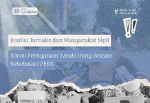 KOALISI JURNALIS DAN MASYARAKAT SIPIL SOROTI PERNYATAAN ‘LONDO IRENG’ ANCAM KEBEBASAN PERS